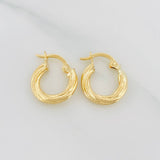 Candongas Niky 1.45 g / 1.05 cm Oro Amarillo 18K