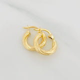 Candongas Niky 1.45 g / 1.05 cm Oro Amarillo 18K