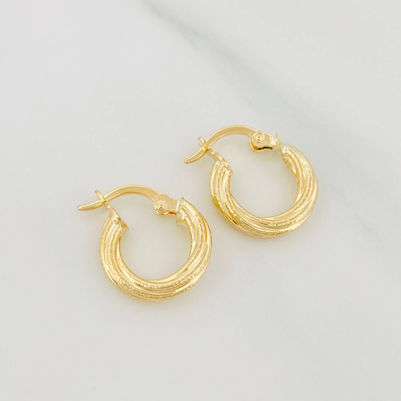 Candongas Niky 1.45 g / 1.05 cm Oro Amarillo 18K