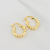 Candongas Niky 1.45 g / 1.05 cm Oro Amarillo 18K