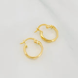 Candongas Susi 1.1 g / 1.05 cm Oro Amarillo 18K