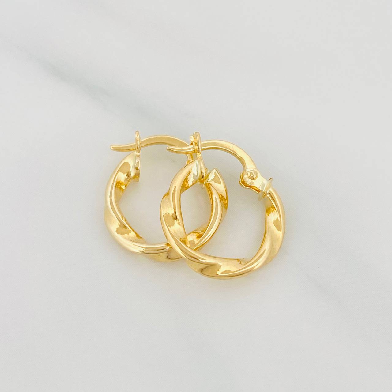 Candongas Melcocha 1.15 g / 1.05 cm Oro Amarillo 18K