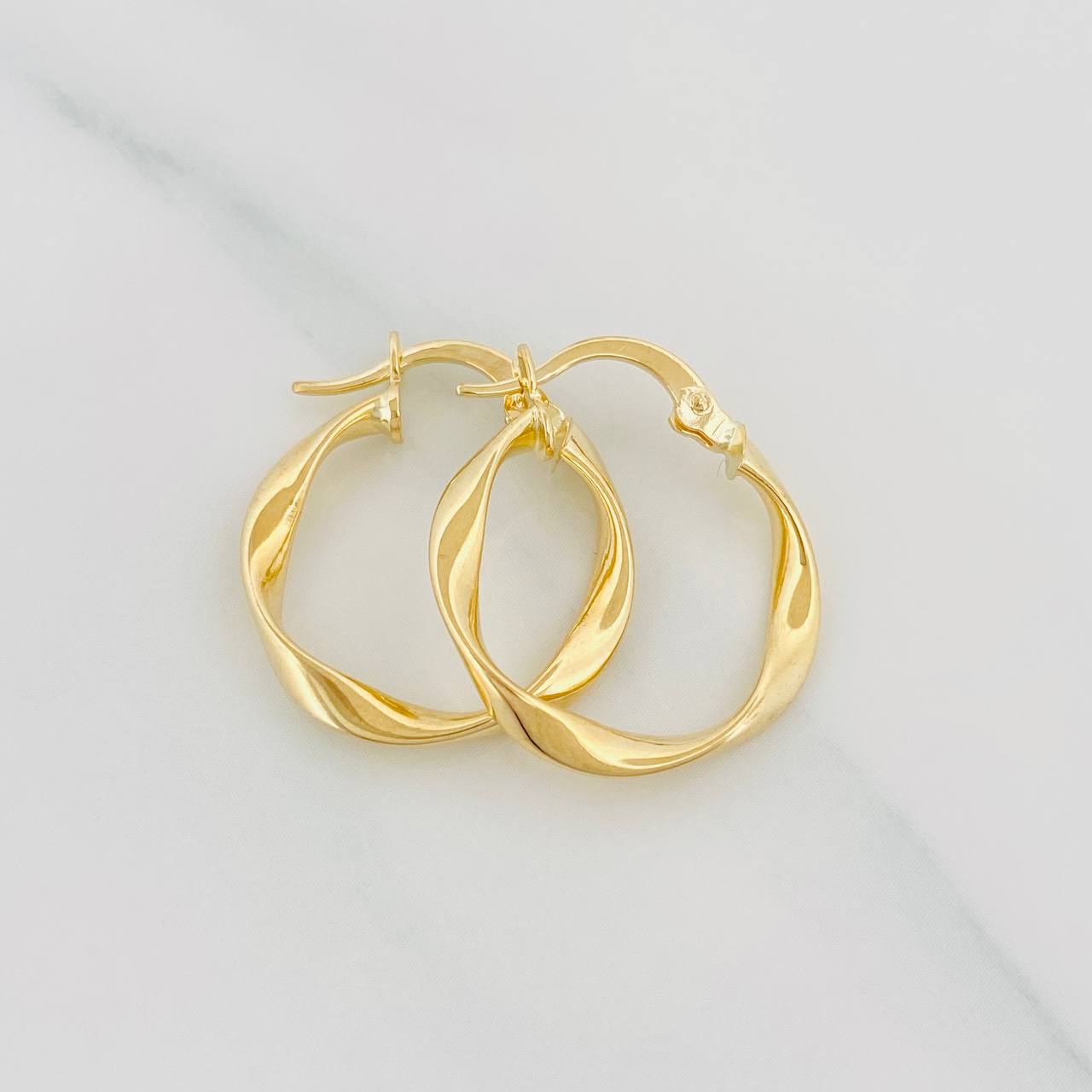 Candongas Melcocha 1.45 g / 2 cm Oro Amarillo 18K