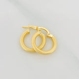 Candongas Jaz 1.15 g / 1.05 cm Oro Amarillo 18K