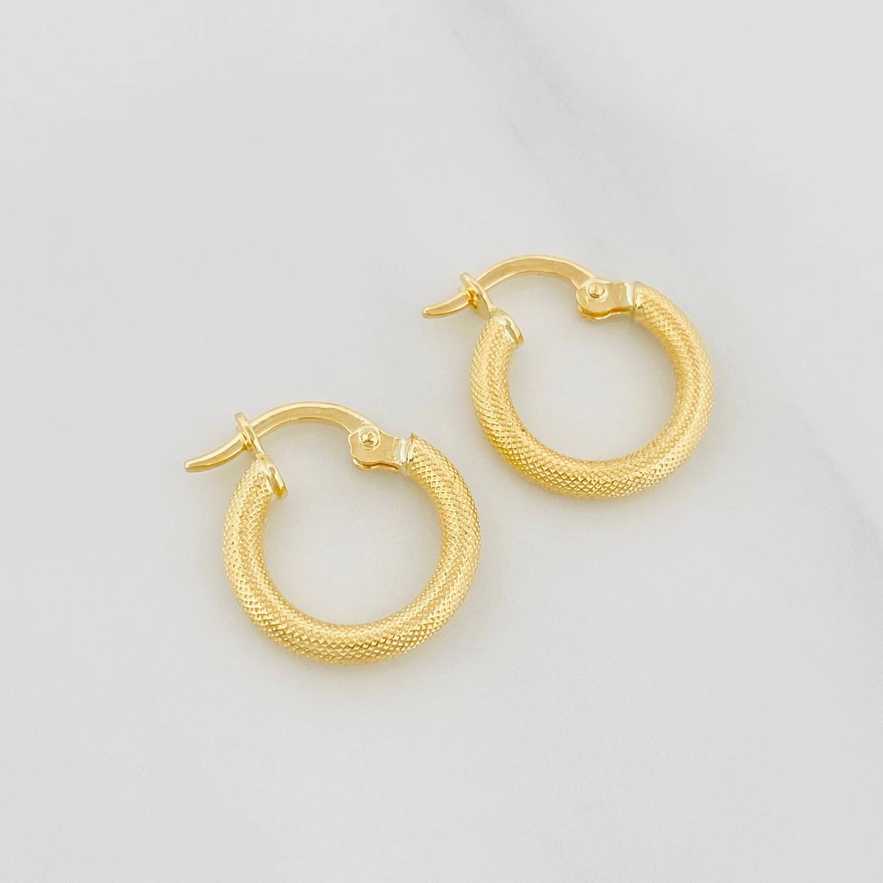 Candongas Jaz 1.15 g / 1.05 cm Oro Amarillo 18K