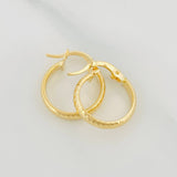 Candongas Kuki 1.3 g / 1.07 cm Oro Amarillo 18K