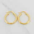 Candongas Abel 1.65 g / 2 cm Oro Amarillo 18K