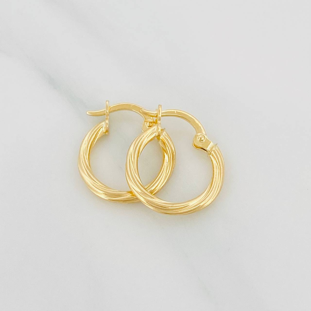Candongas Mary 1.05 g / 1.05 cm Oro Amarillo 18K