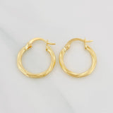 Candongas Mary 1.2 g / 2 cm Oro Amarillo 18K