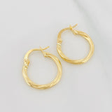 Candongas Mary 1.2 g / 2 cm Oro Amarillo 18K
