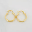 Candongas Andy 1.15 g / 1.06 cm Oro Amarillo 18K