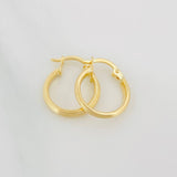 Candongas Andy 1.15 g / 1.06 cm Oro Amarillo 18K