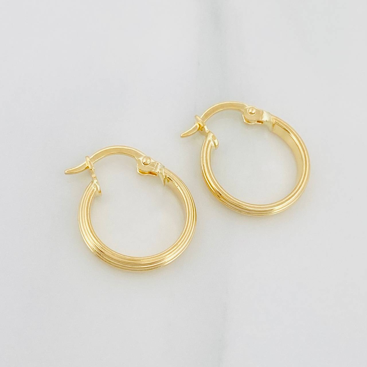 Candongas Andy 1.15 g / 1.06 cm Oro Amarillo 18K