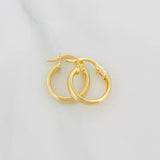Candongas Andy 1.1 g / 1.04 cm Oro Amarillo 18K