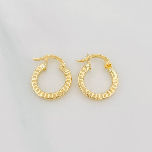 Candongas Emi 1.05 g / 1 cm Oro Amarillo 18K