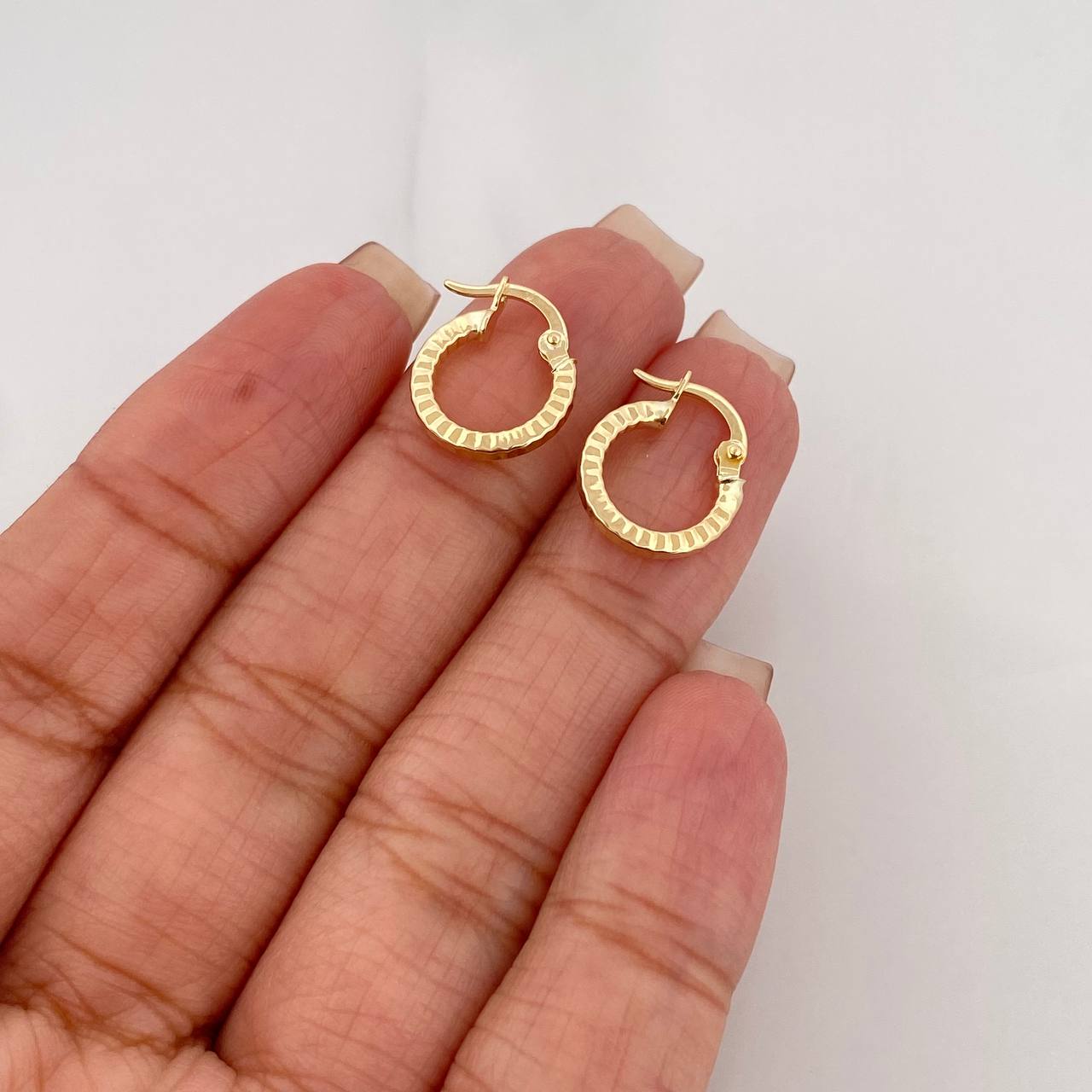 Candongas Emi 1.05 g / 1 cm Oro Amarillo 18K