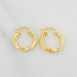Candongas Nico 1.25 g / 1.6 cm Oro Amarillo 18K