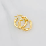 Candongas Nico 1.25 g / 1.6 cm Oro Amarillo 18K
