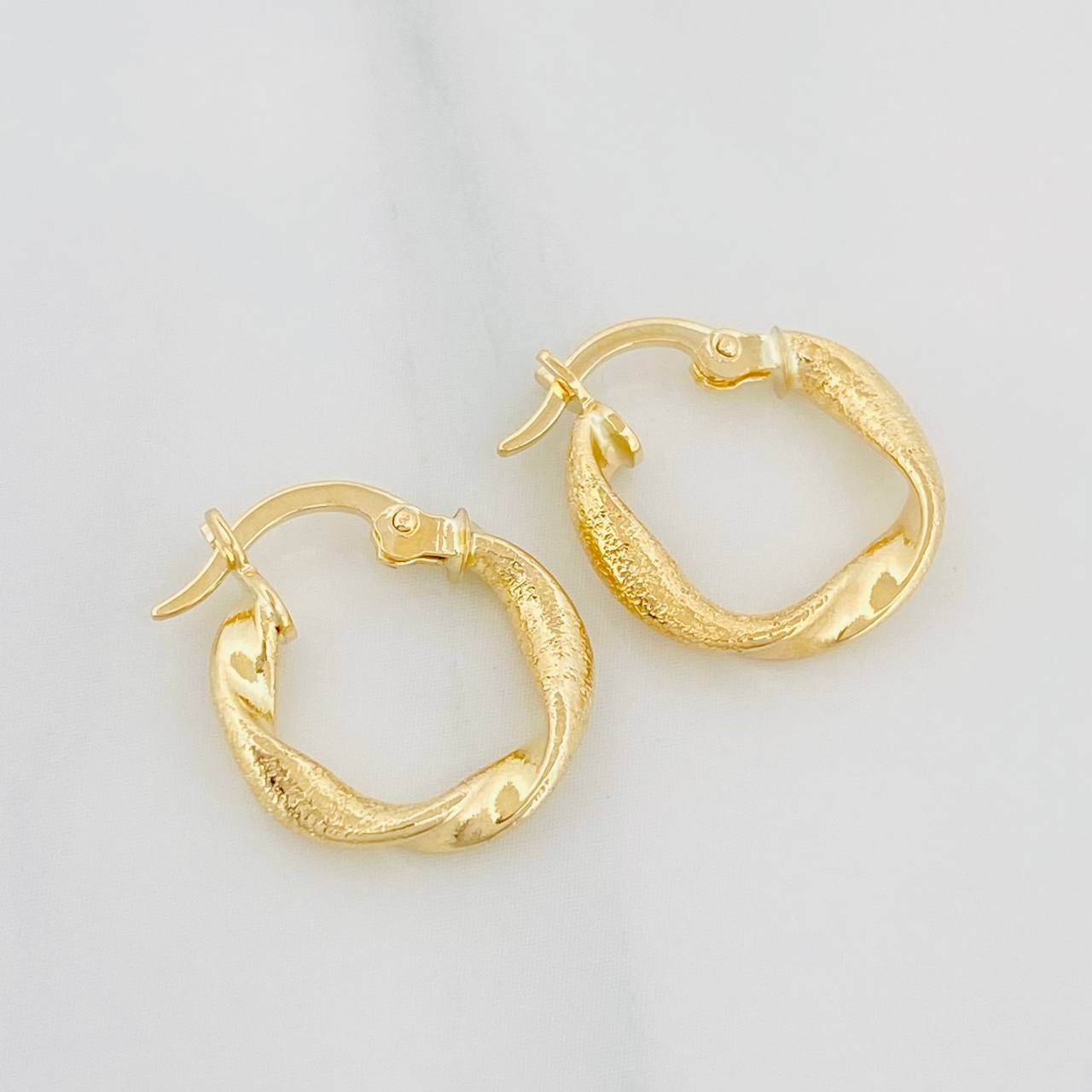 Candongas Nico 1.25 g / 1.6 cm Oro Amarillo 18K