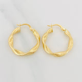 Candongas Nico 2.7 g / 2.5 cm Oro Amarillo 18K