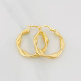 Candongas Nico 2.7 g / 2.5 cm Oro Amarillo 18K