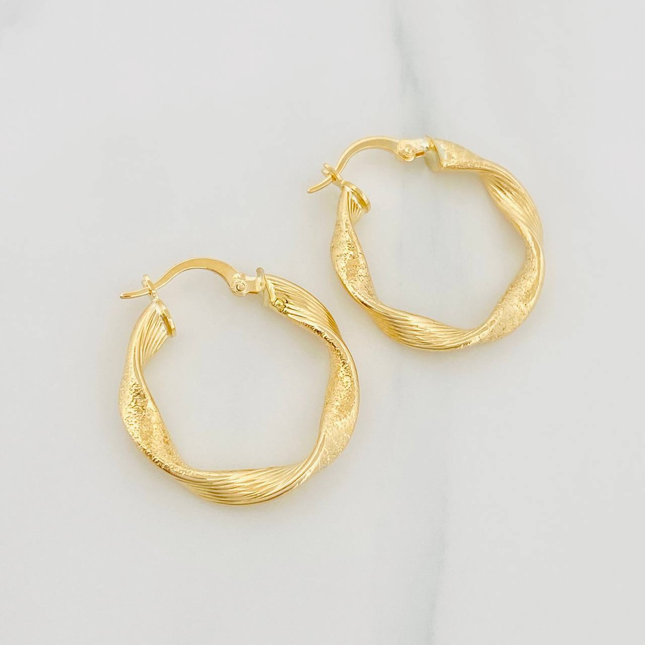 Candongas Nico 2.7 g / 2.5 cm Oro Amarillo 18K