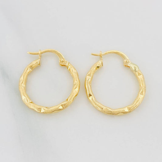 Candongas Val 1.65 g / 2 cm Oro Amarillo 18K