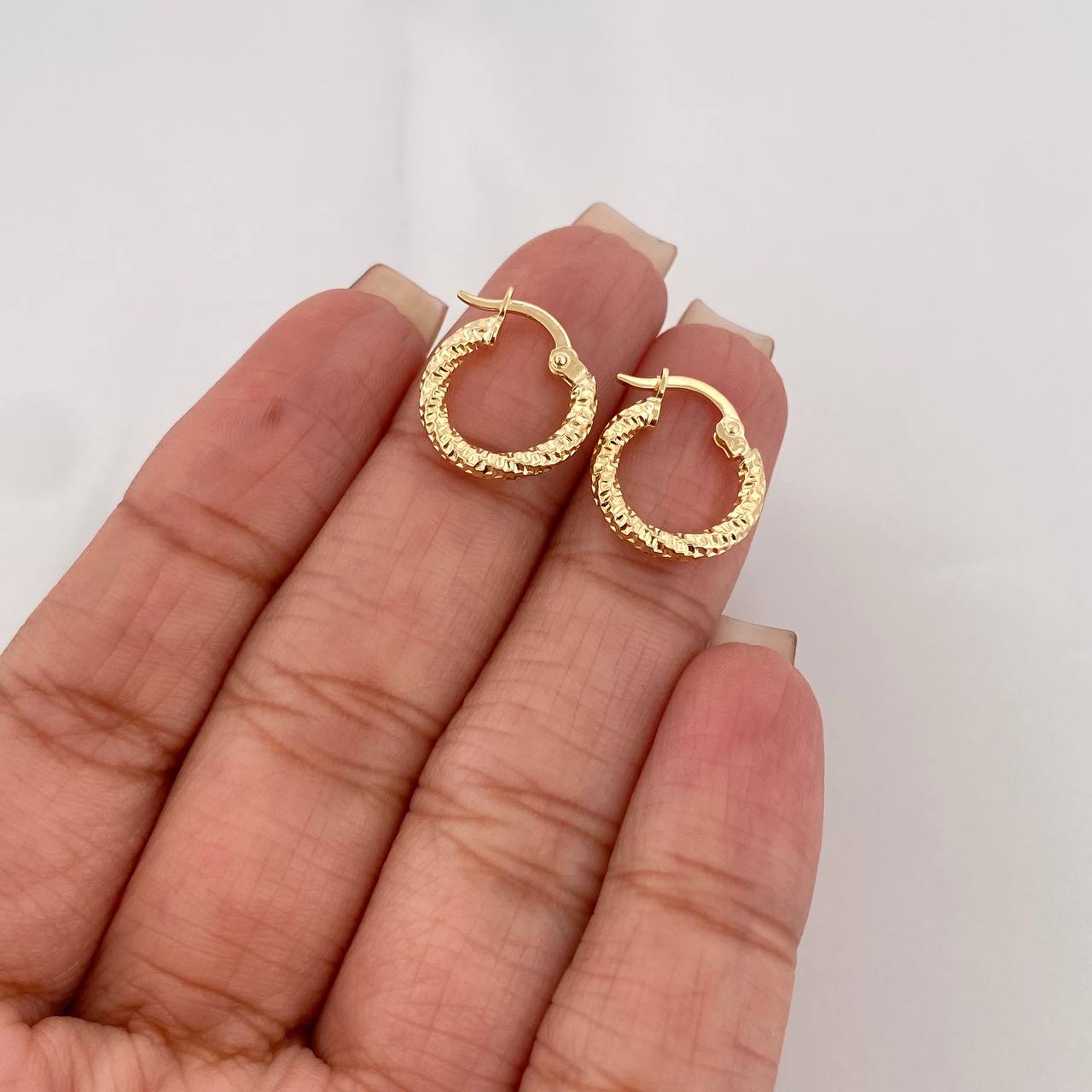 Candongas Majo 1.15 g / 1.5 cm Oro Amarillo 18K