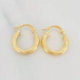 Candongas Lola 1.7 g / 2 cm Oro Amarillo 18K
