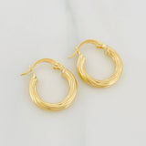 Candongas Lola 1.7 g / 2 cm Oro Amarillo 18K