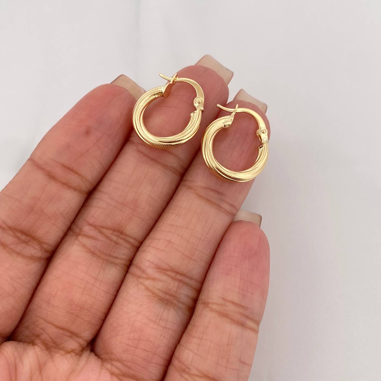 Candongas Lola 1.7 g / 2 cm Oro Amarillo 18K