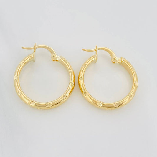 Candongas Lary 2.55 g / 2 cm Oro Amarillo 18K