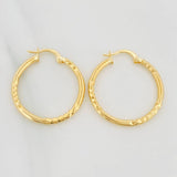 Candongas Megan 1.9 g / 2.6 cm Oro Amarillo 18K