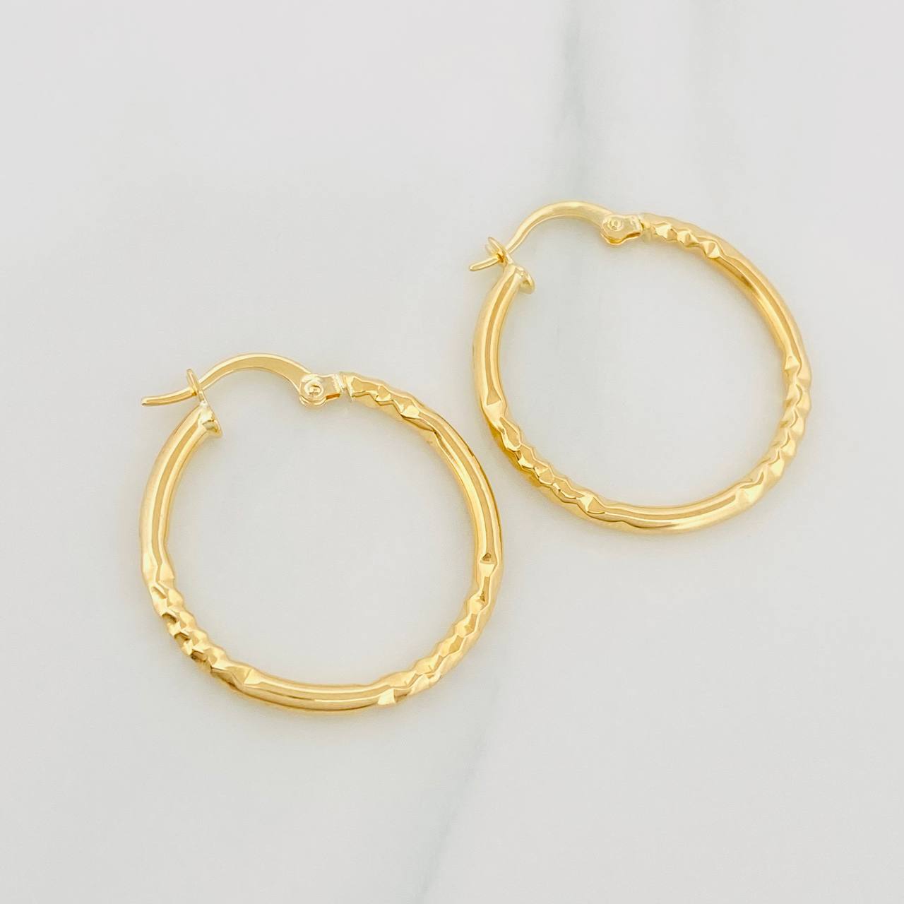 Candongas Megan 1.9 g / 2.6 cm Oro Amarillo 18K