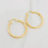Candongas Megan 1.9 g / 2.6 cm Oro Amarillo 18K