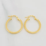 Candongas Vick 1.4 g / 2 cm Oro Amarillo 18K