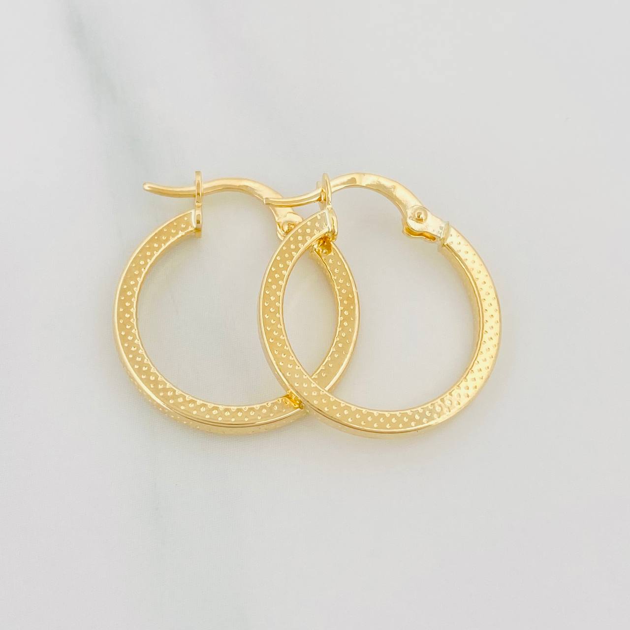 Candongas Vick 1.4 g / 2 cm Oro Amarillo 18K