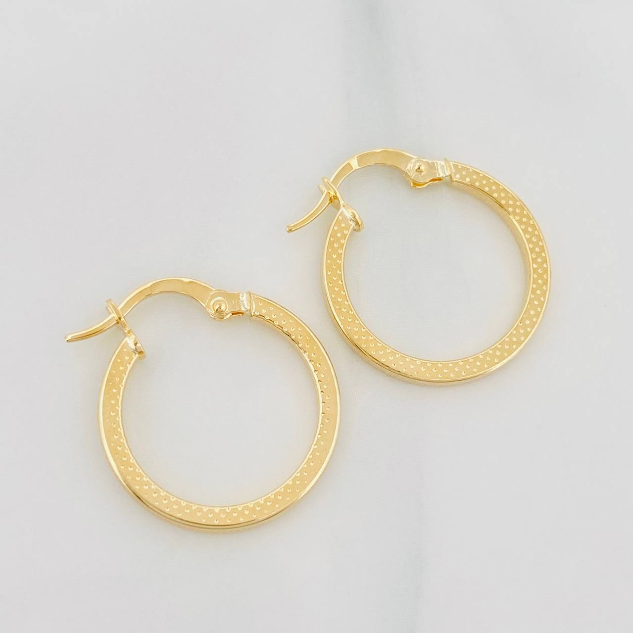 Candongas Vick 1.4 g / 2 cm Oro Amarillo 18K