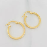 Candongas Vick 1.4 g / 2 cm Oro Amarillo 18K