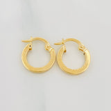 Candongas Vick 1 g / 1.03 cm Oro Amarillo 18K