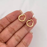 Candongas Vick 1 g / 1.03 cm Oro Amarillo 18K