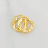 Candongas Triana 1.55 g / 1.07 cm Oro Amarillo 18K