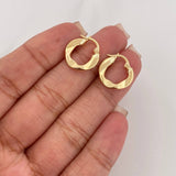 Candongas Triana 1.55 g / 1.07 cm Oro Amarillo 18K