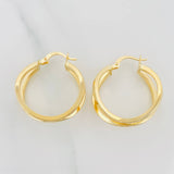 Candongas Juani 3.3 g / 3 cm Oro Amarillo 18K