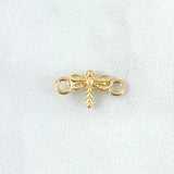 Herraje Libelula 0.35gr / 1.3cm / Oro Amarillo ©
