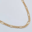 Cadena Figaro 1.7gr / 45.5cm / 2.7mm Oro Amarillo +1 18K %