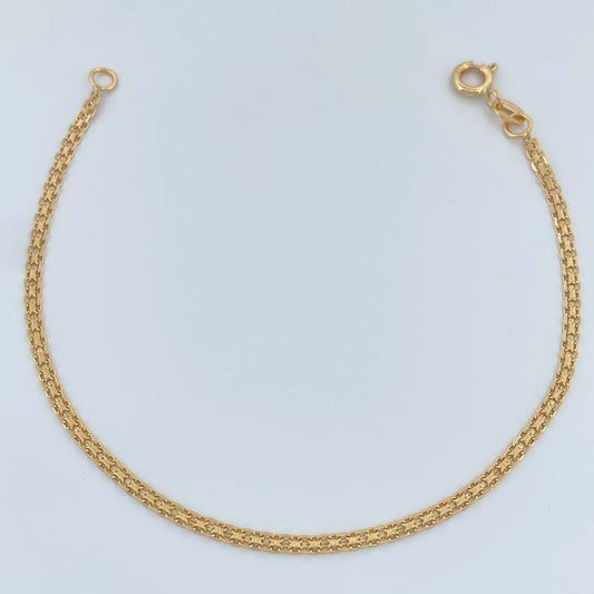 Pulso China 1.85gr / 18cm / 2.19mm Oro Amarillo +1 18K %