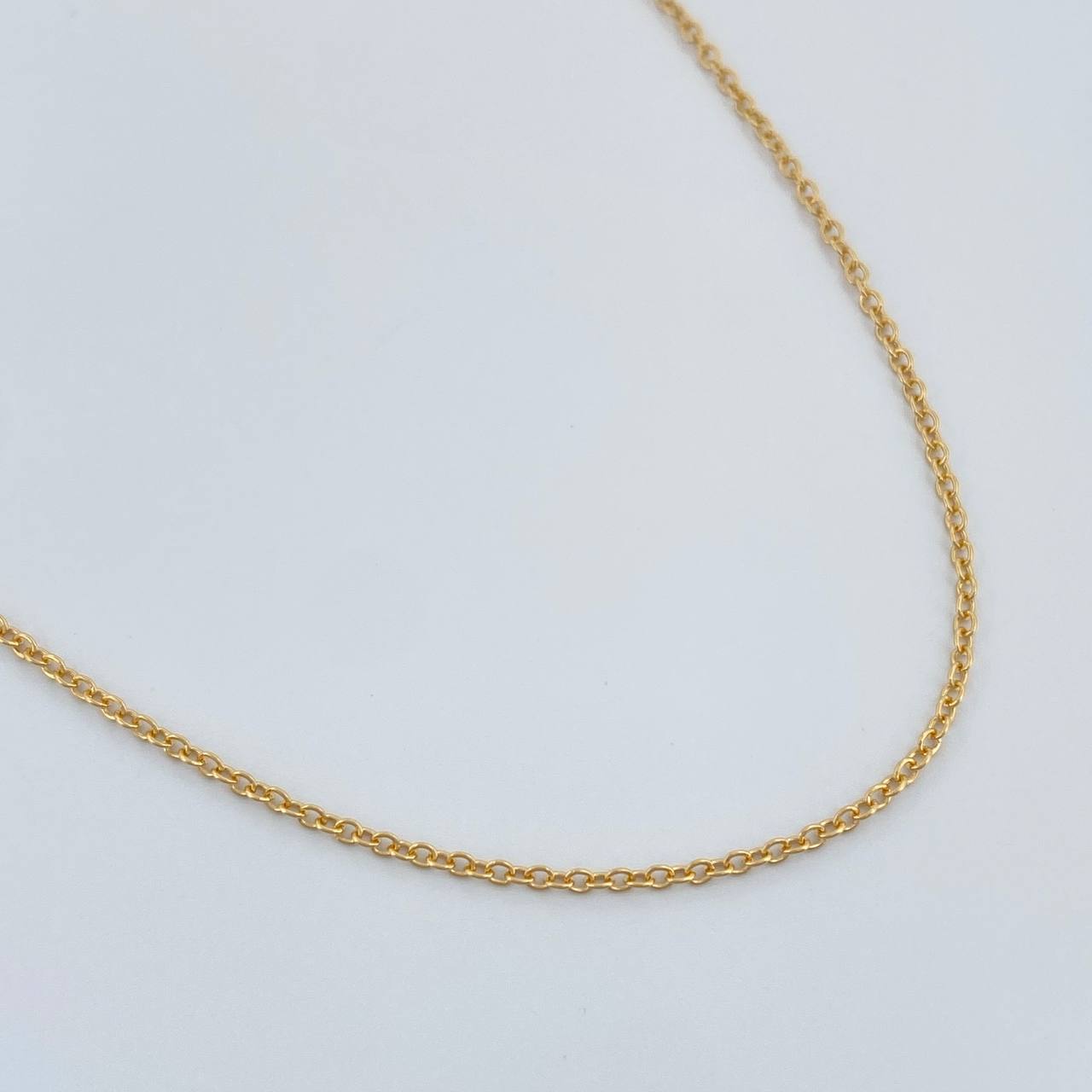 Cadena Aro Seguido 1.3gr / 45.5cm / 0.9mm Oro Amarillo +3 18K %