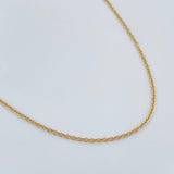 Cadena Aro Seguido 1.3gr / 45.5cm / 0.9mm Oro Amarillo +3 18K %