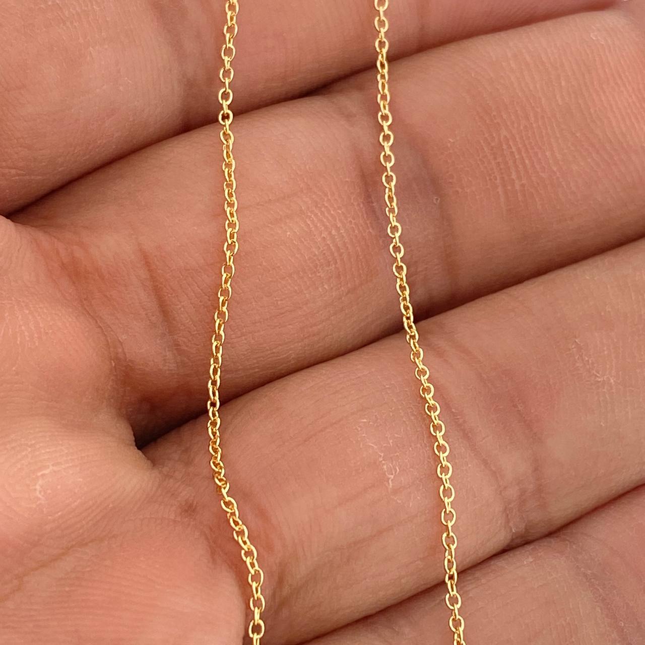 Cadena Aro Seguido 1.3gr / 45.5cm / 0.9mm Oro Amarillo +3 18K %